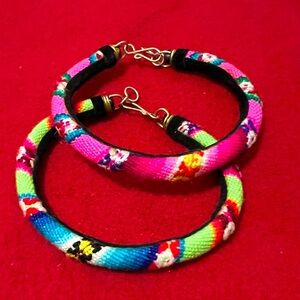 2 Manta Bracelets from Cuzco, Peru.